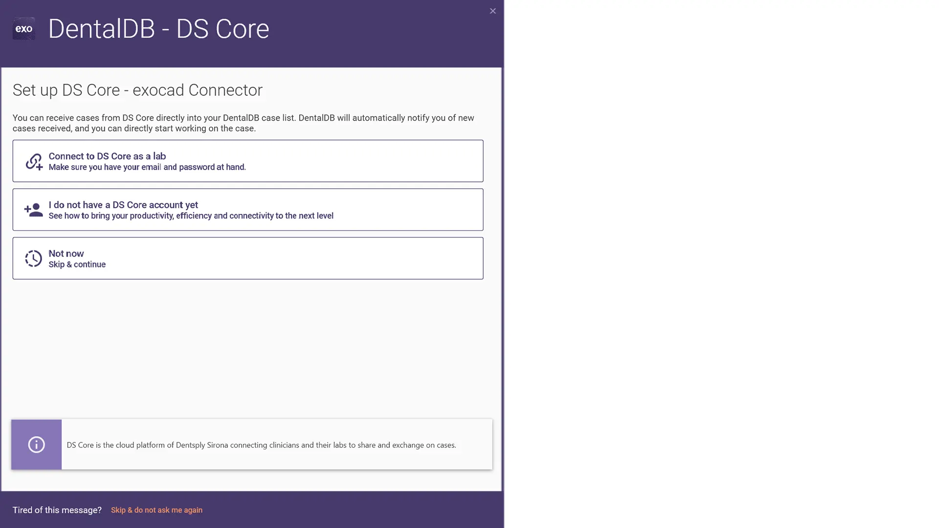 DentalCAD connected digital workflow